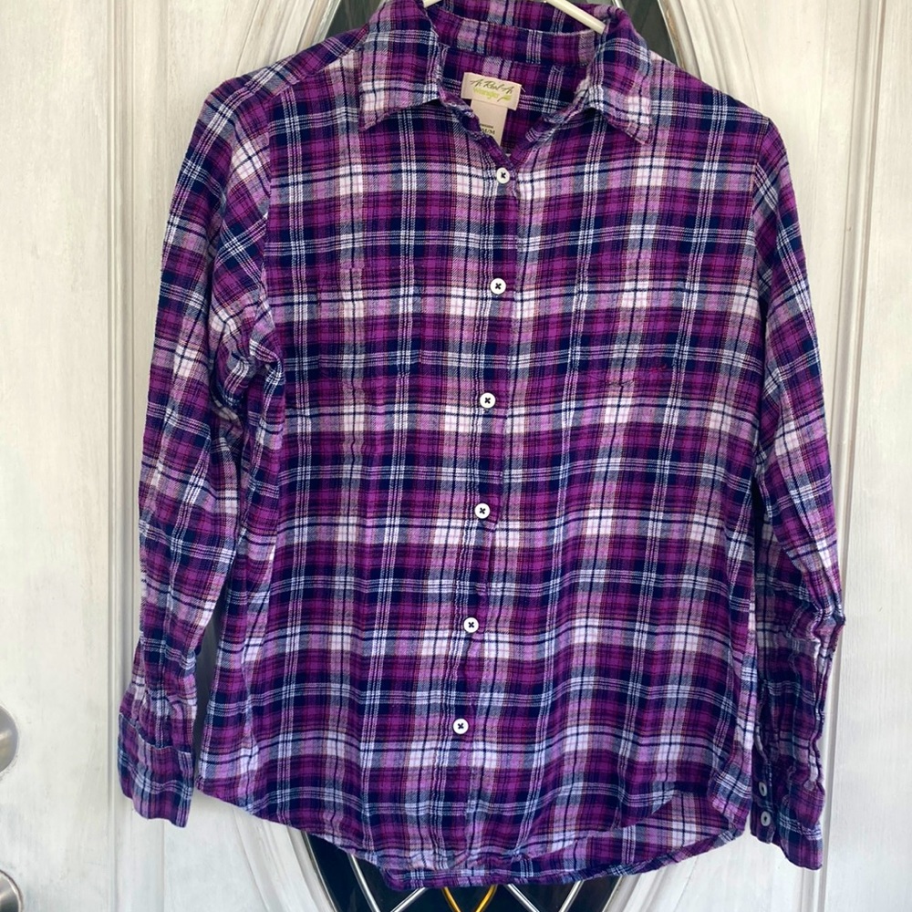 As Real As Wrangler flannel medium
